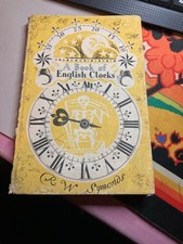 A BOOK OF ENGLISH CLOCKS - R W