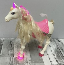 Barbie Prance And Shimmer Horse Dances Lights And Sounds Mattel