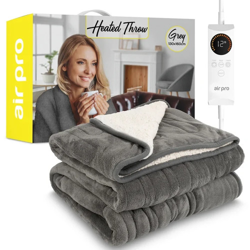 Heated electric blanket with - electric,