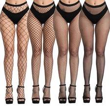 Womens Coloured Fishnet Dance