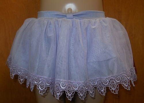 Lilac bow waist tutu skirt - lilac,