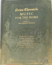 news chronicle song book Music for the Home 1932