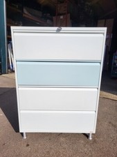Used Lateral Filing Cabinet – Metal Side Filer, Lockable, Heavy-Duty. UK ?