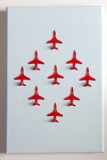 Red Arrows Hawk (with tails) -