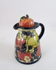 French Redware Pottery Apple