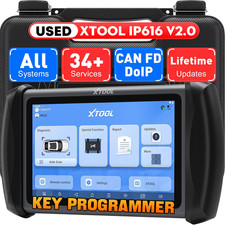 USED XTOOL IP616 V2.0 Full System Diagnostic Scanner Reader Tool Key Program