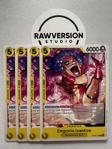 One piece tcg 4x - piece,