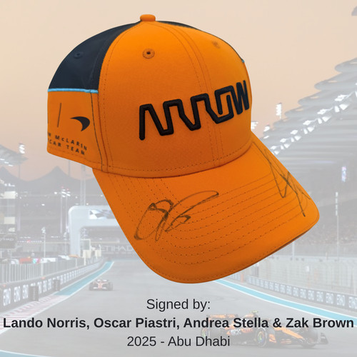 Mclaren fully signed cap - fully, cap-