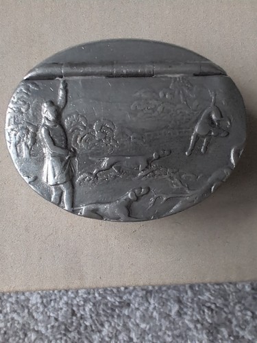 And sharrow pewter snuff - w,