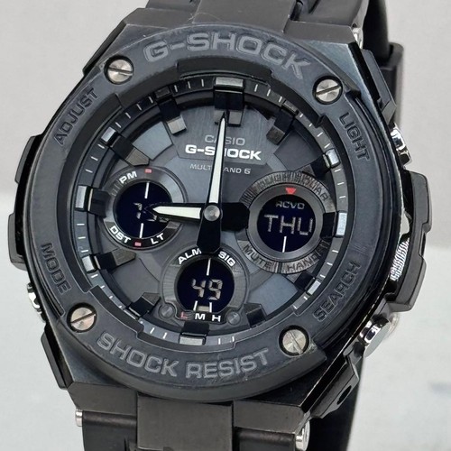 Shock gst w100g 1bjf steel - g-shock, g-steel