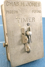 Vintage pigeon flying timer - vintage,