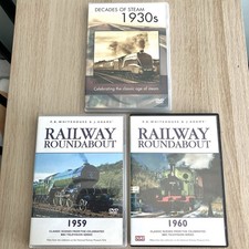 Steam Railway DVD Bundle Railway Roundabout 1959 1960 Decades Of Steam 1930s