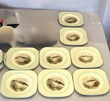 WOODS IVORY WARE Green Fish