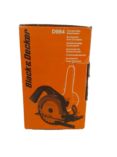 Vintage black decker d984 - vintage,