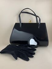 Vintage 1960s Black Synthetic