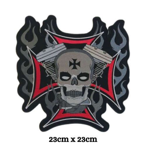 Motorcycles rider skull flame - motorcycles,