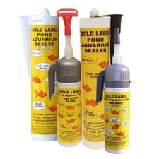 Gold Label Pond Aquarium 75ml 290ml Underwater Sealant Black Clear White Silicon