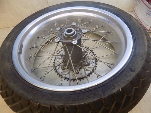 Aprilia sxv550 rear wheel - rear,