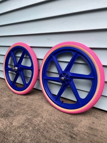 Skyway mags blue wheels set - skyway,