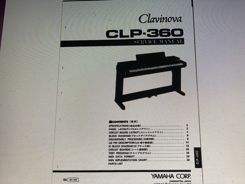 Yamaha clp 360 - yamaha, clp-360