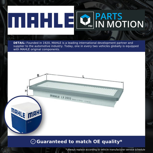 Air filter lx2033 - air,