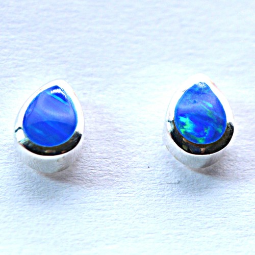 Blue green opal solid - blue-green,