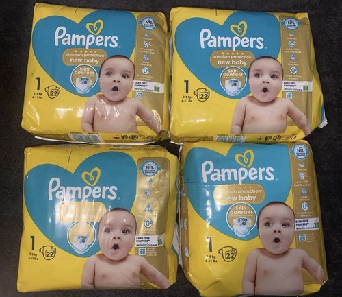 Pampers new baby premium size - pampers,