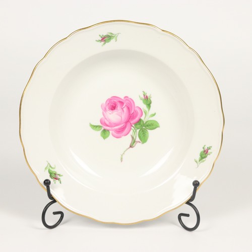 Meissen porcelain soup plate