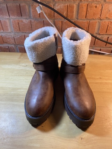 Ladies leather brown boots - ladies,