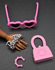 Barbie Fashion Doll Clothes Deluxe Style # 4 Accessories including Bag Fab! NEW!