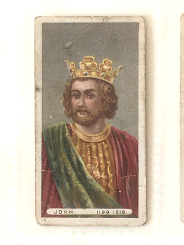 Wills cigarette cards kings - kings, &