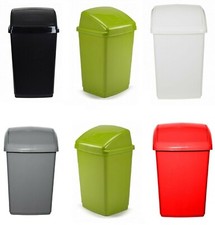 Swing Top Plastic Rubbish