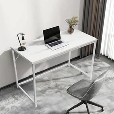 Wood Grain Style Desk Computer PC Laptop Table Home Office Study Workstation