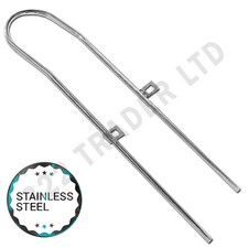 Raleigh Chopper MK1 Sissy Bar Stainless Steel Polished Reproduction RUST FREE
