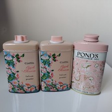 Vintage Tinned Talcum Powders