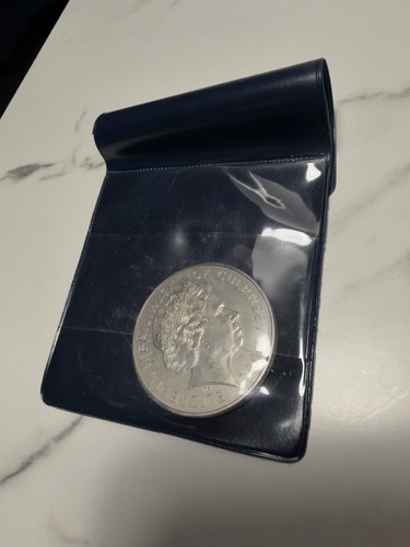 Guernsey five pounds - five, coin