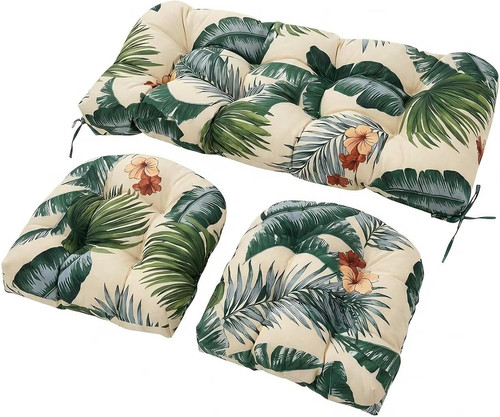 Wicker chair cushions set - chair, set,