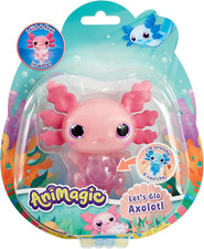 Animagic: Lets Glo Axolotl - Pink | Your Glowing, Floating, Squishy Best Friend 