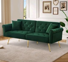 2 Seater Fabric Sofa Bed Click