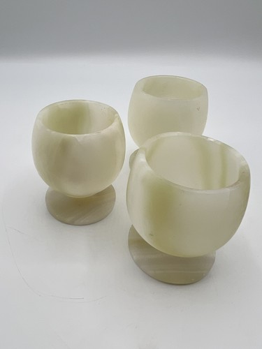Onyx marble goblets whisky - onyx,