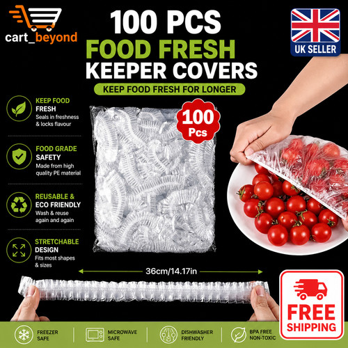 100pcs reusable food covers - food,