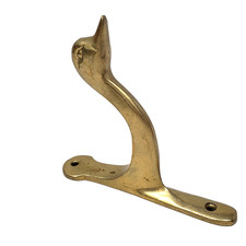 Vintage Solid Brass Duck Head