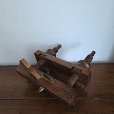 Antique wooden plow plane - plane,