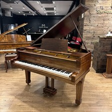 Zimmermann Leipzig German Baby Grand Piano Mahogany|CAN DELIVER|Sherwood Phoenix