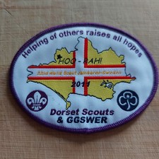 UK Scouting 21st World Scout Jamboree Dorset Scouts & GGSWER Blanket Badge 