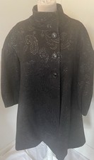 Retro Style Black jacquard