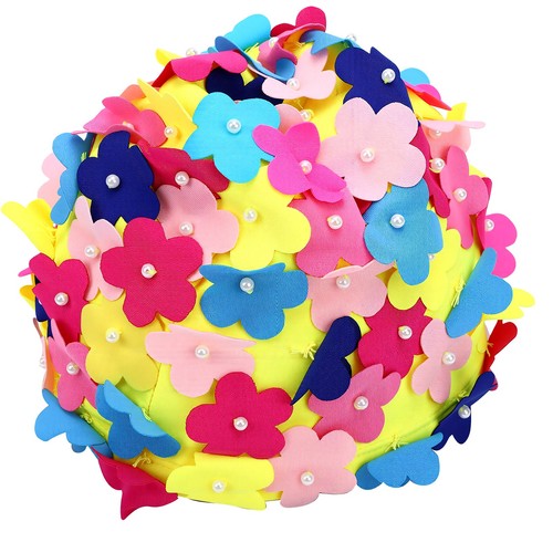 Floral swim cap for women - floral, pvc