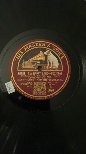 Rare 78rpm record nat - 78rpm,