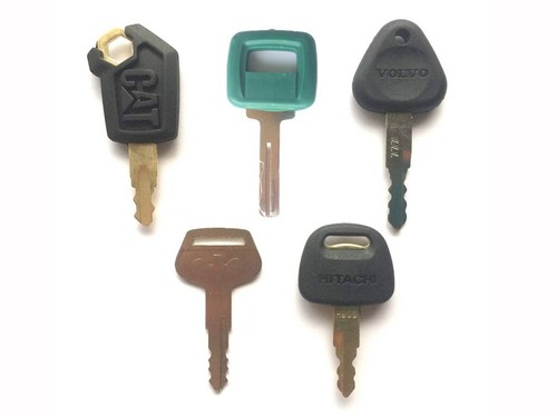Heavy equipment key for - 5x,