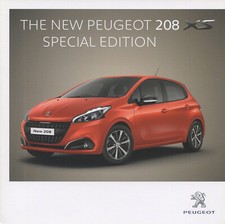 CAR BROCHURE - PEUGEOT 208 XS SPECIAL EDITION - MARCH 2016